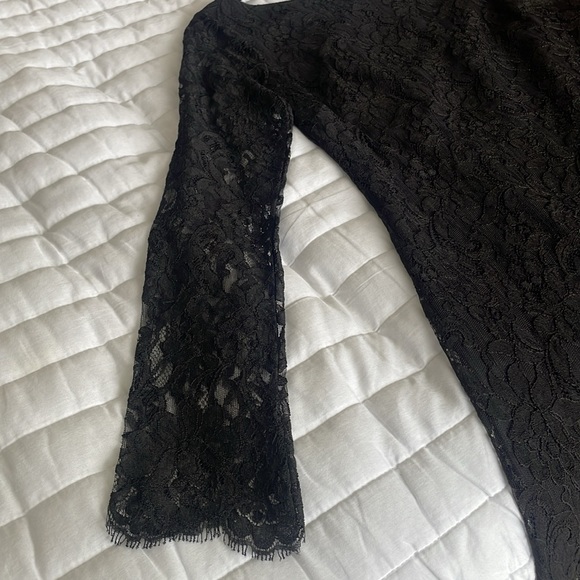 ABS ALLEN SCHWARTZ LACE DRESS - Picture 2 of 7